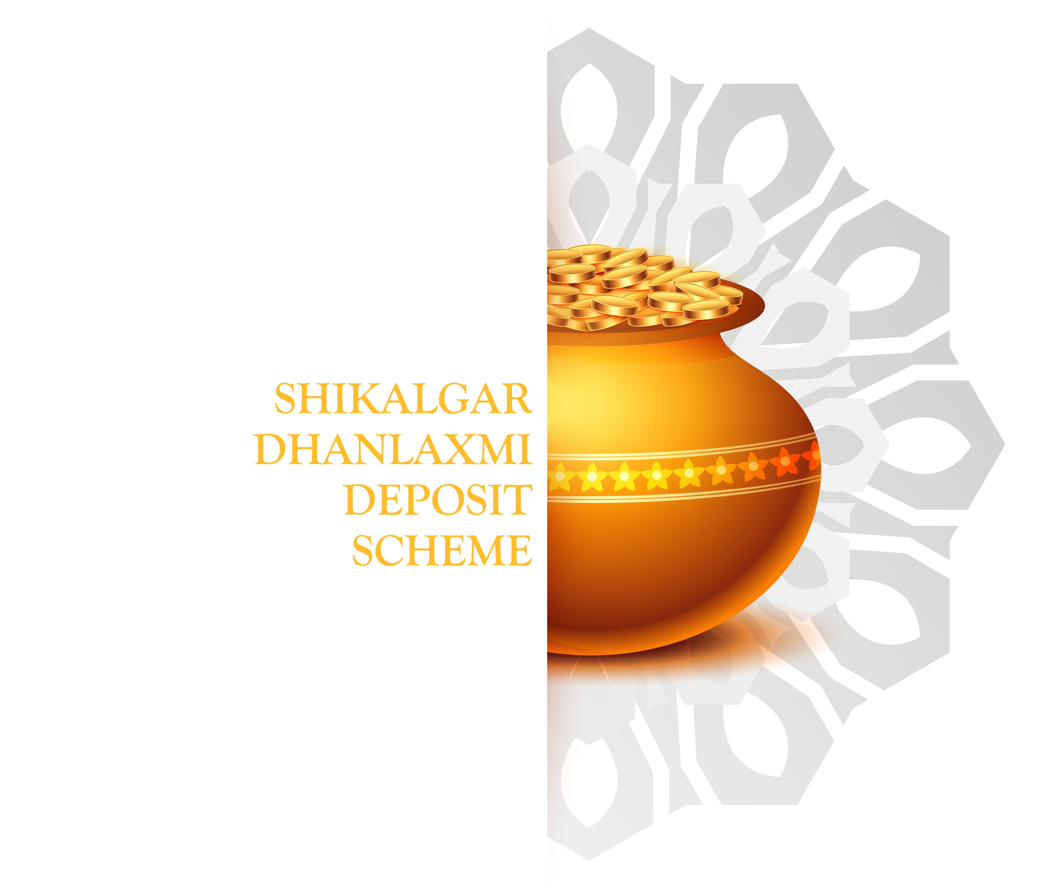 Dhanlakshmi Deposit Illustration
